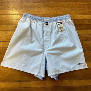 Tommy Hilfiger Vintage Blue Plaid Check Boxers